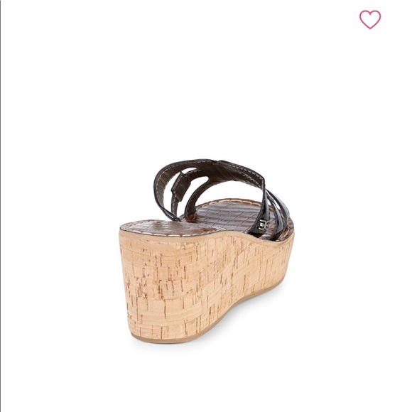 Sam Edelman Women's Regis wedge Heeled Sandal - Picture 2 of 8